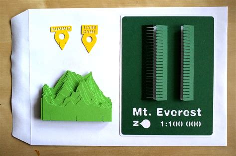 3d Paper Model Of Mt Everest Paper Models 3d Paper Model