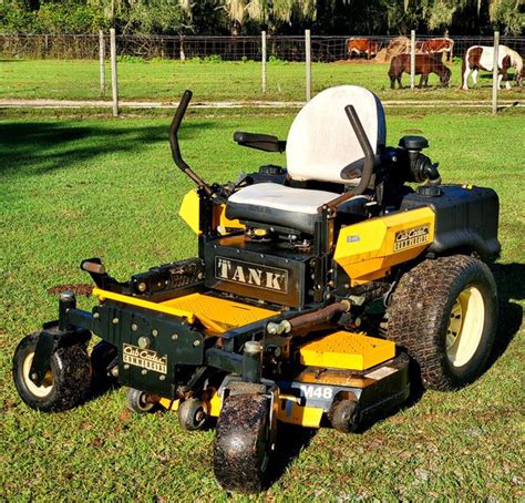 Cub Cadet Commercial Tank 48 Inch Zero Turn Riding Lawn Mower For Sale