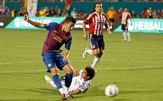 So dont give me that bullshit. newstoday: Chivas Guadalajara vs Barcelona