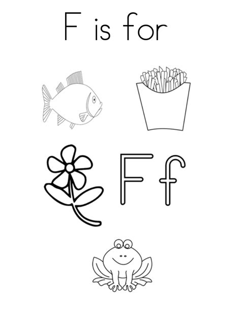 We did not find results for: Letter F coloring pages to download and print for free