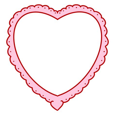 Pink Heart Frame 14967954 Png