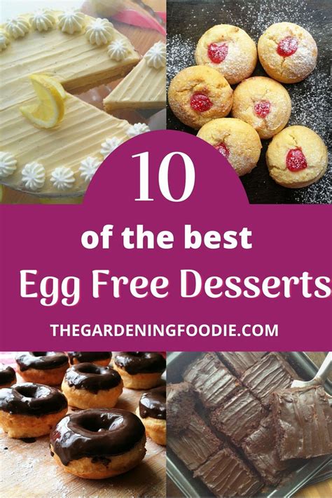 The best ever gluten free recipes, from delish.com. 10 Egg Free Desserts in 2020 | Easy gluten free desserts, Dessert recipes easy, Egg free desserts