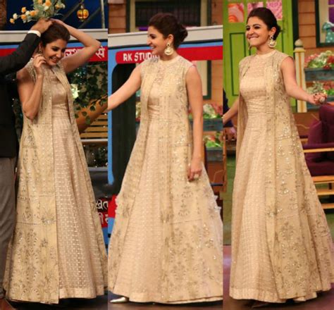 Anushka Sharma Looks Fabulous In Anita Dongre Fashionpro