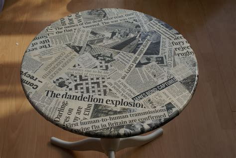 Old, stained, beaten, and scuffed up tables are great for this project. The Pasture Times: A sign of the times...