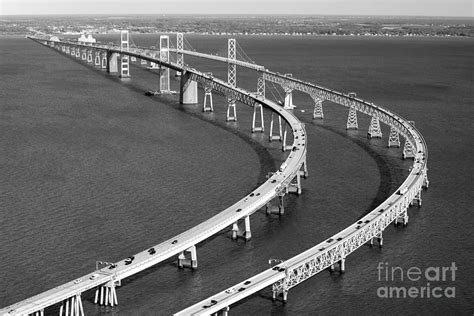 The Chesapeake Bay Bridge Photograph By Bill Cobb Fine Art America