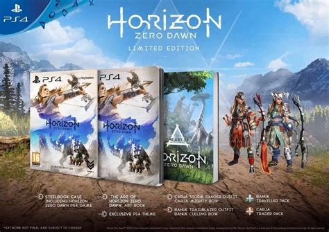 Horizon Zero Dawn Collectors Editions Detailed Vamers