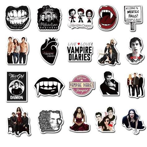 Vampire Diaries Stickers Arothy