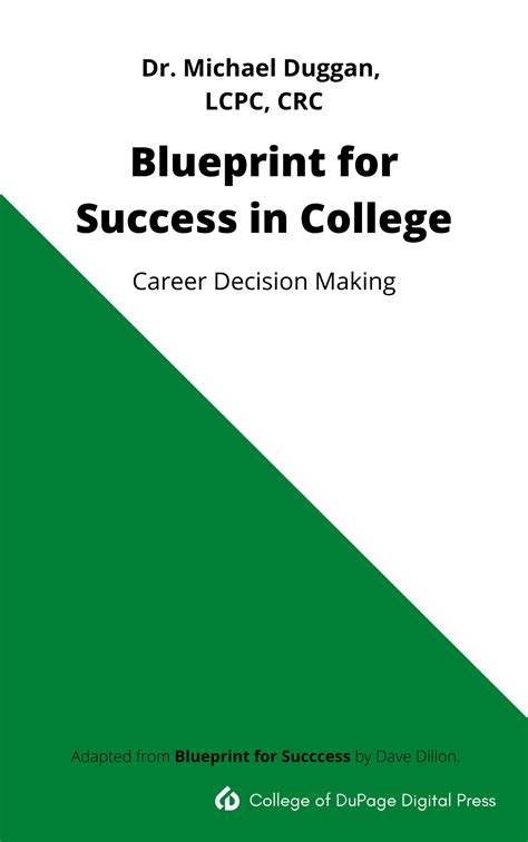 Blueprint for Success in College: Career Decision Making – Simple Book