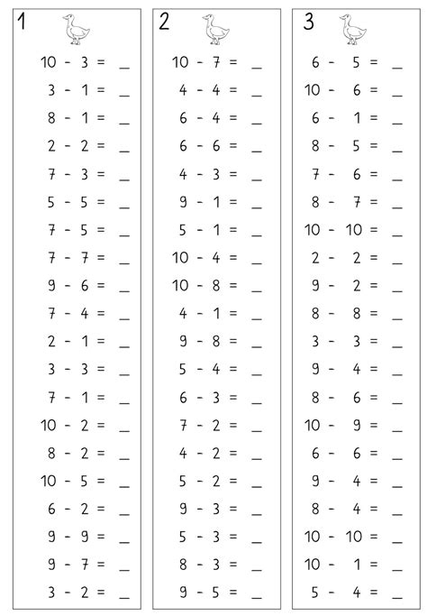 Plusaufgaben klasse 1 zum ausdrucken : Minus+Rechenstreifen+a+20+Aufgaben-5.jpg (1109×1600 ...