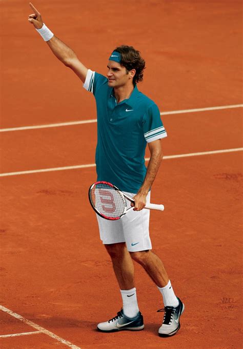 Este lunes, segunda jornada de roland garros con los debuts de federer, medvedev, muguruza, serena, alcaraz, sorribes, swiatek. Roger Federer 2010 Roland Garros Nike Outfit ~ Roger ...