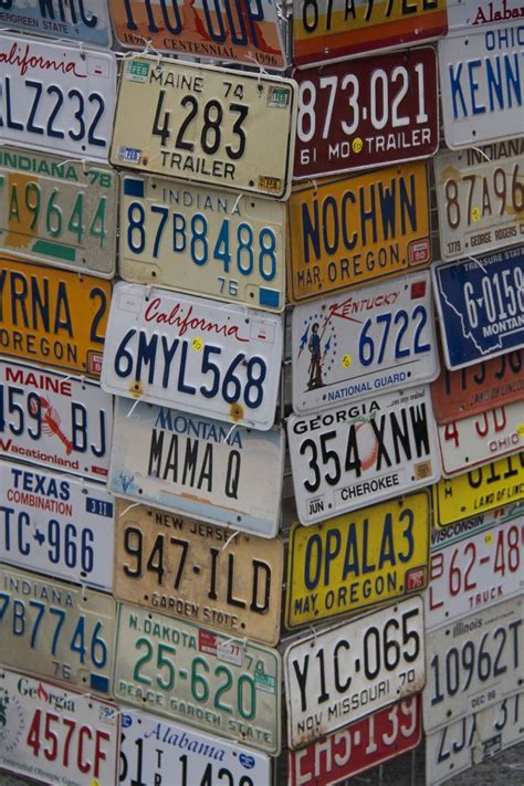 Buy american, canadian & mexican license plates! 30 best Plates of the world images on Pinterest | Licence ...