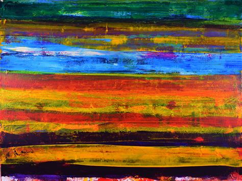 Color Field Works Abstract Art Nestor Toro Los Angeles
