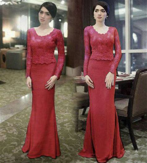 Jual Kebaya Dress Modern Cl04 Kebaya Long Dress Long Dress Kebaya