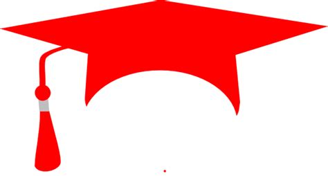 Red Graduation Cap Clip Art At Vector Clip Art Online