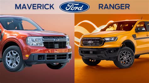 Comparaison Du Ford Maverick Vs Ford Ranger 2022 440 Ford
