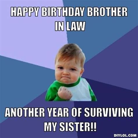 Feb 22, 2019 · happy birthday to my brother. BIRTHDAY QUOTES FOR BROTHER IN LAW FUNNY image quotes at ...
