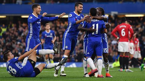 They are nicknamed the red devils and play their home matches at old trafford. Chelsea 4 - 0 Man Utd - Match Report & Highlights