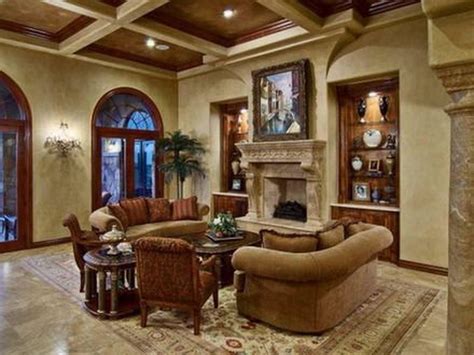 Easy Tuscan Design Ideas For Living Room18 Traditional Design Living