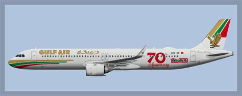 Gulf Air Airbus A321neo Fleet Atco Repaints