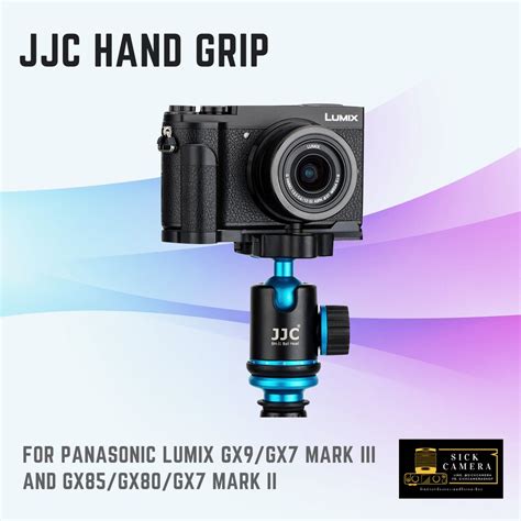 เคส Jjc Hand Grip Hg Gx9 สำหรับ Panasonic Gx9 Gx7 Mark Iii และ Gx85