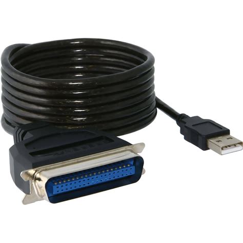 Sabrent Usb To Parallel Printer Cable 60 Cb Cn36 Bandh Photo