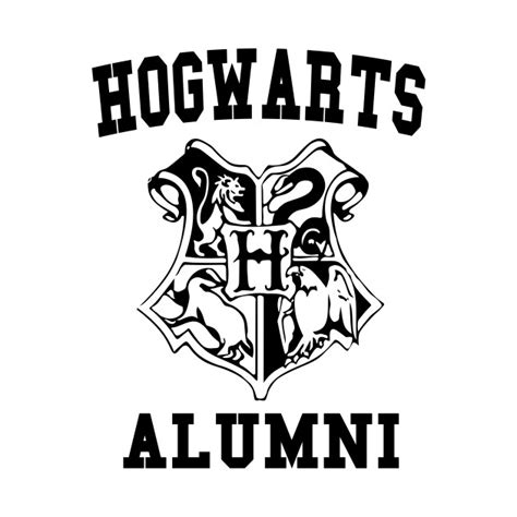 Hogwarts Alumni - Hogwarts - T-Shirt | TeePublic