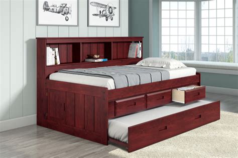 Shop donco trading co loft storage beds from ashley furniture homestore. Bookcase Beds - Donco Trading Co
