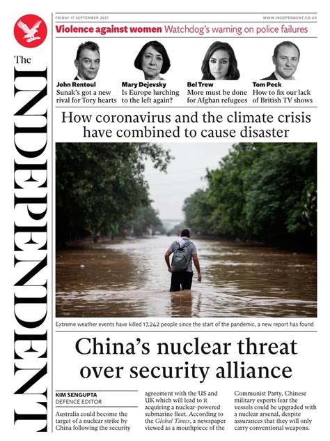 Independent Front Page Th Of September Tomorrow S Papers Today