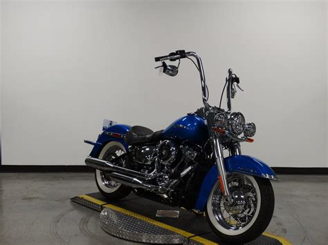 Pre Owned 2018 Harley Davidson Softail Deluxe Flde Softail In Olathe