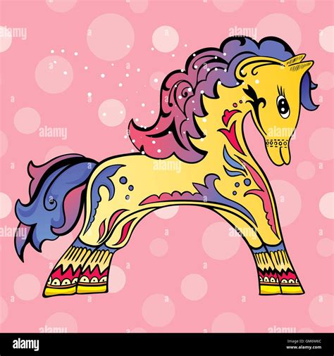 Vector Toy Horse Stock Vector Image And Art Alamy