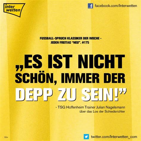 Der fußball ist einer der am weitesten verbreiteten religiösen aberglauben unserer zeit. Pin auf Fußball-Spruch Klassiker der Woche