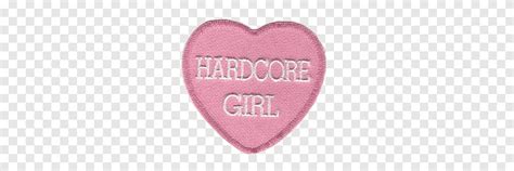 New Disculpa Hardcore Girl Logo Patch Png Pngegg