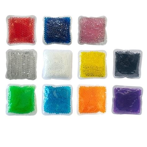 Promotional Gel Beads Hotcold Pack Square