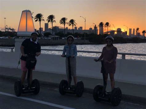 Miami South Beach Segway Tour Bei Sonnenuntergang Getyourguide
