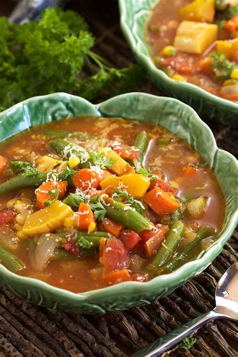 The Very Best Vegetable Soup Recipe The Suburban Soapbox