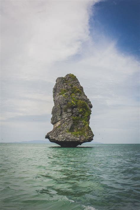 Rock Island On Sea Thailand Vacation Thailand In March Thailand Travel