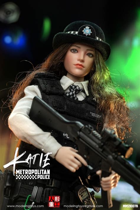 Modeling Toys British Metropolitan Police Service Female Armed Officer