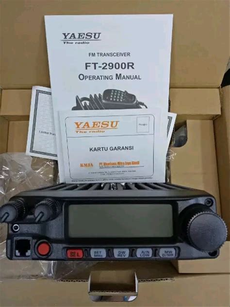 Jual Rig Radio Yaesu Ft 2900r Vhf 100 Max Up Power Di Lapak Top Seller