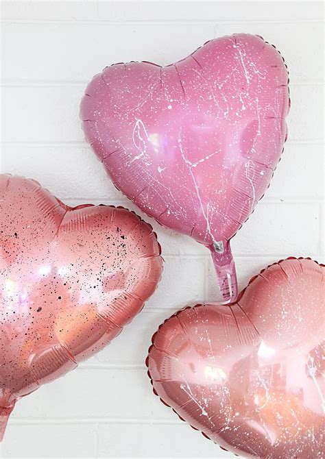Diy Heart Paint Splatter Balloons A Bubbly Life