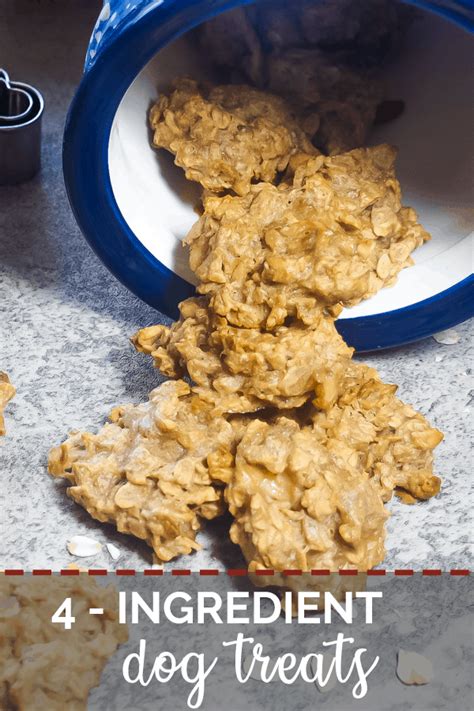 These Four Ingredient Peanut Butter And Banana Dog Treats Are So Easy