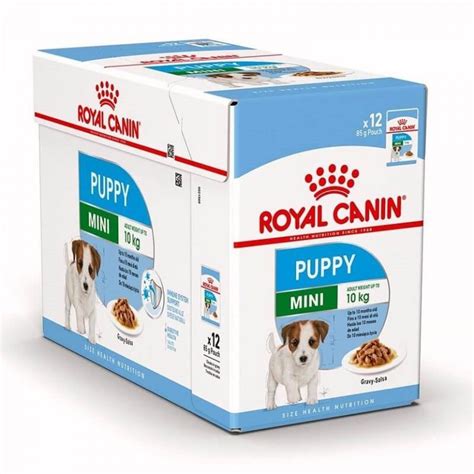 Rated 5 out of 5 by cornna_fl_16448492 from dogs devoured it my dogs usually eat dry food so oedigree pouch wet dog food was a real treat for them that they seemed to enjoy. Buy Royal Canin Mini Puppy Wet Dog Food Pouch, 85gm, Pack ...