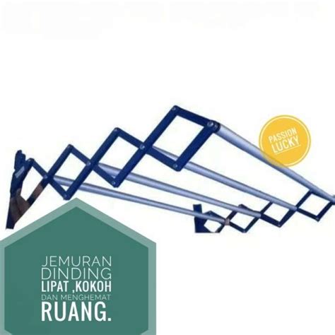 Promo Gratis Ongkir Glory Home Jemuran Baju Jumbo Aluminium Hanger