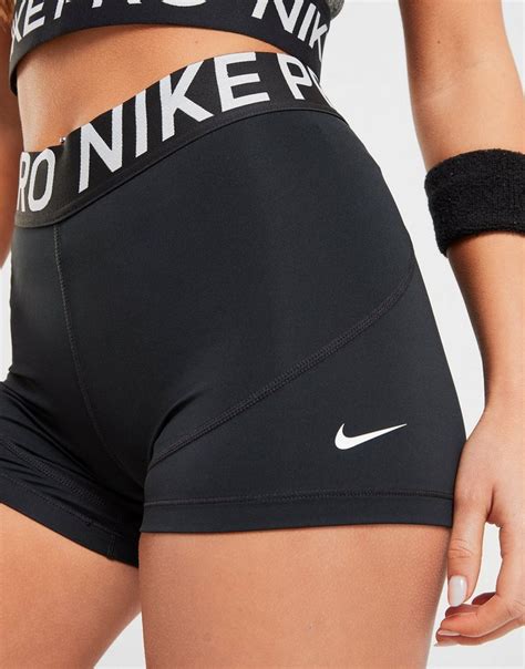 Acquista Nike Pro Training 3 Shorts Donna In Nero