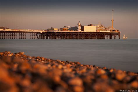 Sunset On Brighton Beach British Guild Of Tourist Guides