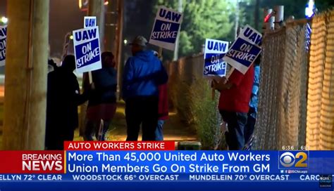 United Auto Workers Begin Strike Against Gm Video Joemygod
