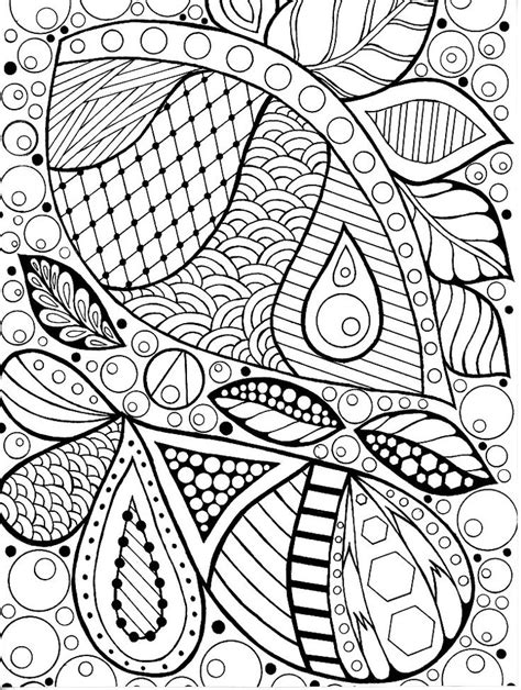 Zentangle Downloadable Coloring Page Coloring Pages Color Coloring