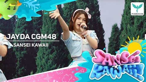Jayda Cgm48 Fancam Sansei Kawaii Bnk48 Cgm48 Roadshow Central Lampang Youtube