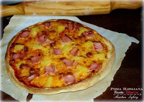 Con las mejores bebidas, complementos y postres. Pizza Hawaiana receta Telepizza | Pizza hawaiana, Receta ...