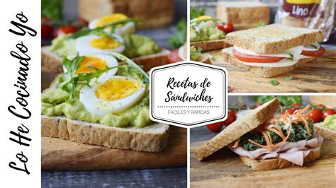 Ya sea que lo quieras hacer para una sola persona o para comer en familia, estas opciones son muy sencillas de preparar y pueden hacer que cambies el menú en un. 3 Recetas de Sándwiches para la Cena | Fáciles y Rápidas ...