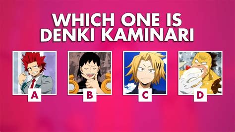 Do You Know All Mha Character My Hero Academia Quizchallenge Bnha